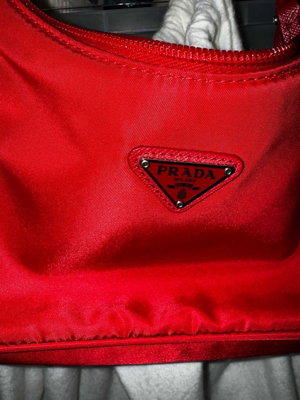 Prada Nylon Bag - Red - Picture 3 of 5